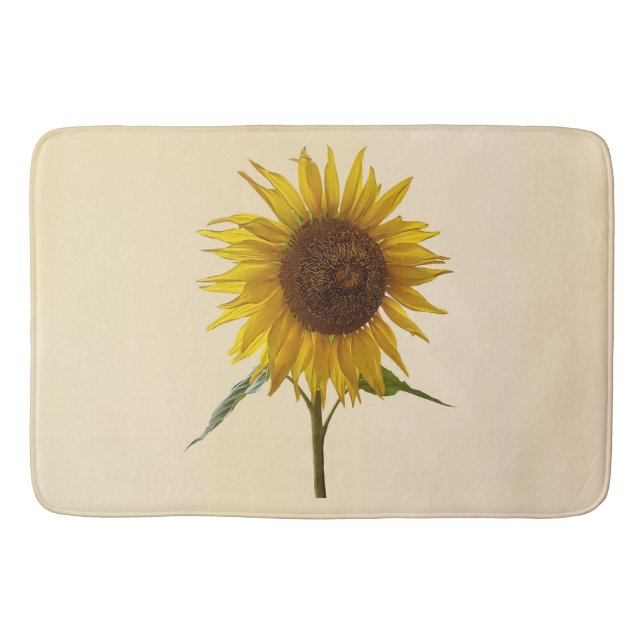 Tapis De Bain Sunny Sunflower (Devant)