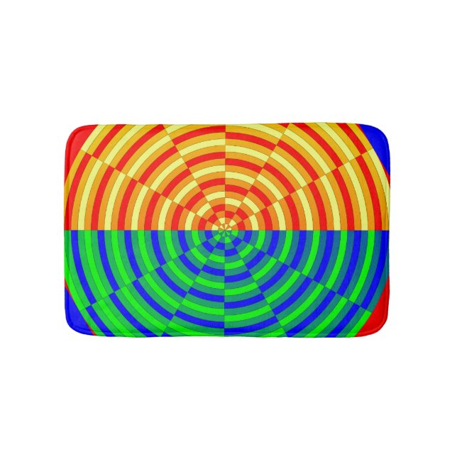 Tapis De Bain Sunrise numérique par Kenneth Yoncich (Devant)