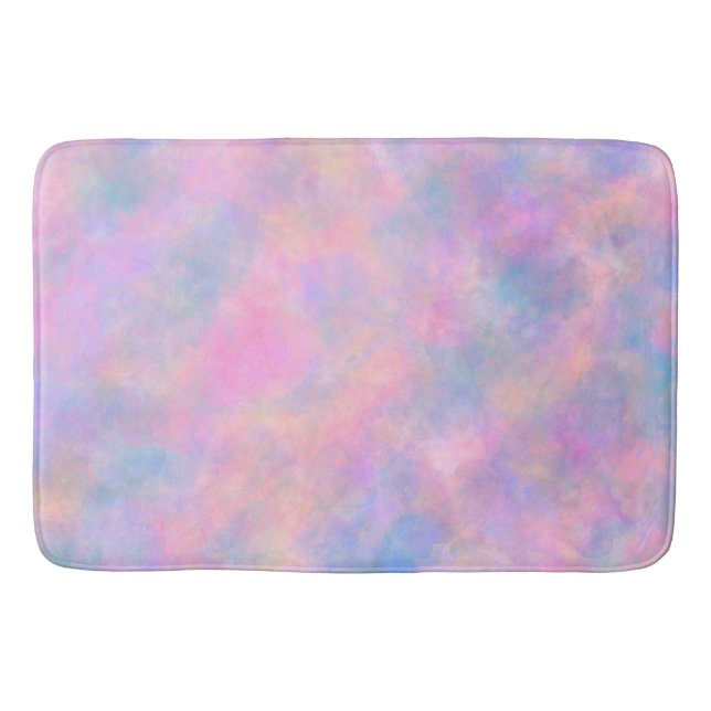 Tapis De Bain Superbe combinaison de couleurs pastel  (Devant)