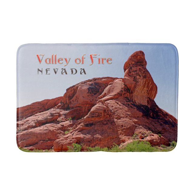 Tapis De Bain Superbe Vallée de Feu, NV Bath Mat ! (Devant)