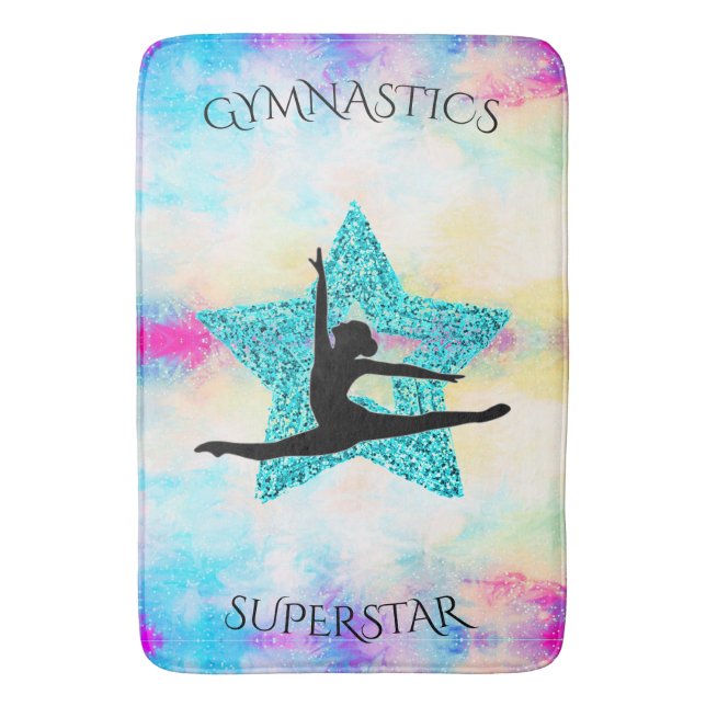 Tapis De Bain Superstar de la gymnastique (devant Vertical)