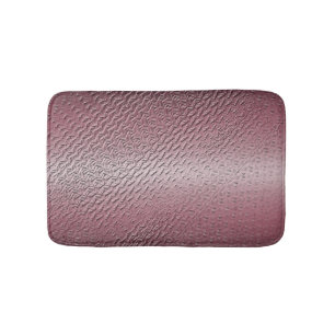 Tapis De Bain surface balayée métallique abstraite