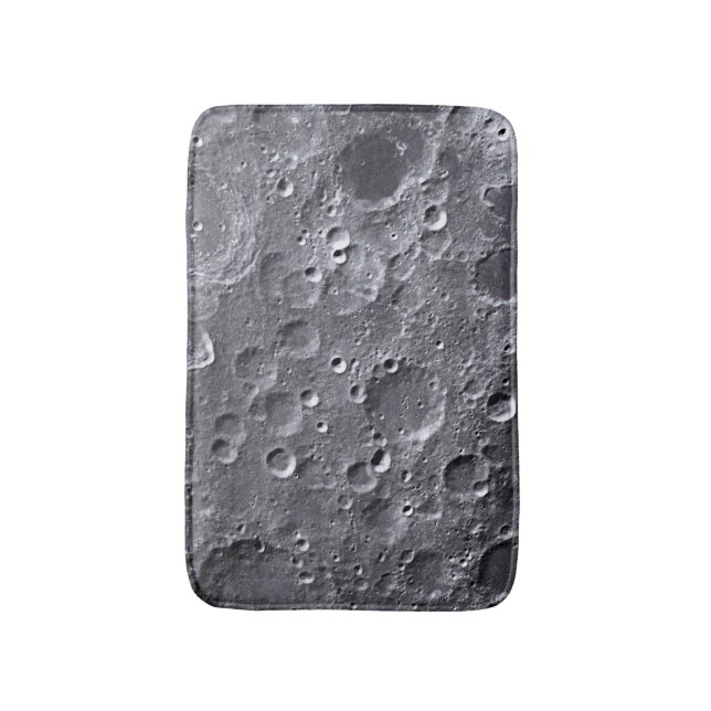 Tapis De Bain Surface de lune (Devant (Vertical))