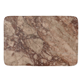 Tapis De Bain Surface de marbre Brown