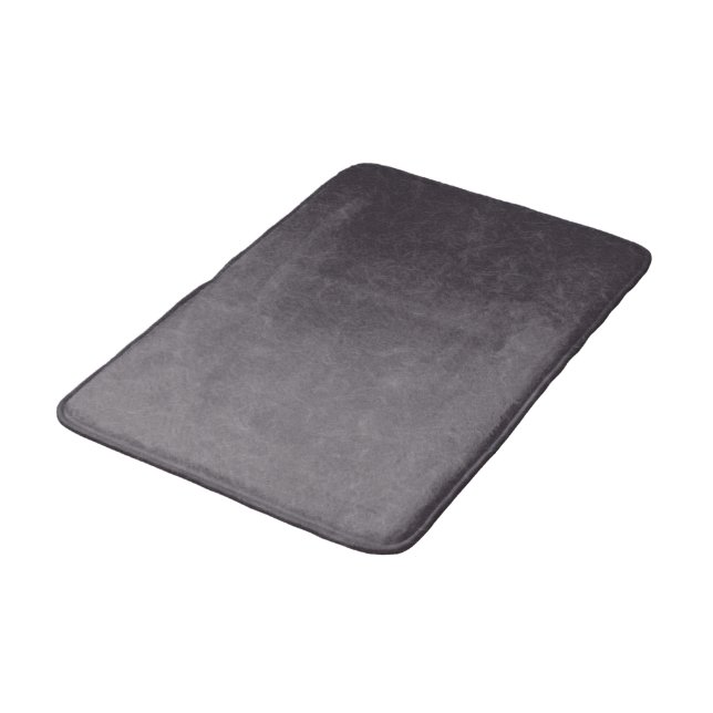 Tapis De Bain Surface texturée violette foncée à motif tourbillo (Angle)