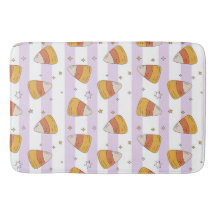 Sweet Candy Corn & Stars Halloween Motif