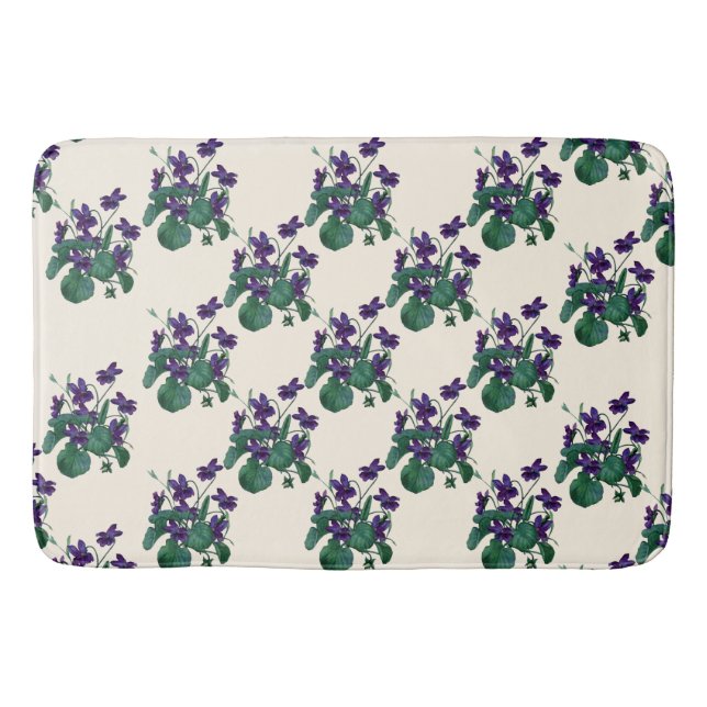 Tapis De Bain Sweet Violets par mcful Bathroom Rug (Devant)