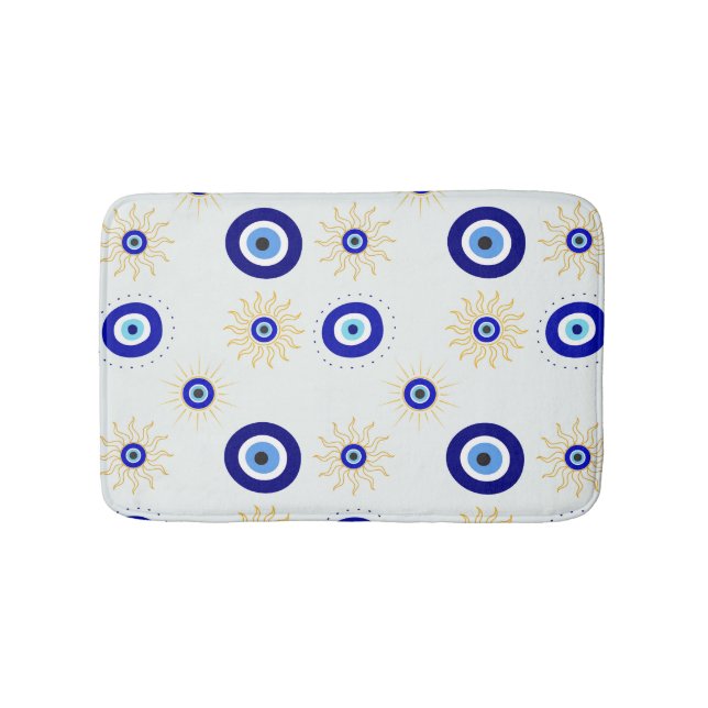 Tapis De Bain Symbole de l'œil maléfique (Devant)
