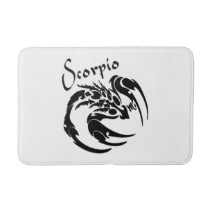 Tapis De Bain Symbole et signe du zodiaque Scorpion