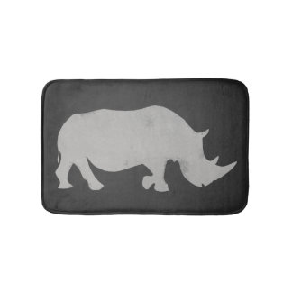 Tapis De Bain Tableau de rhinocéros