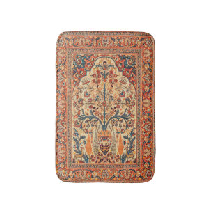 Tapis De Bain Tabriz Arbre de la vie Tapis persan Imprimer
