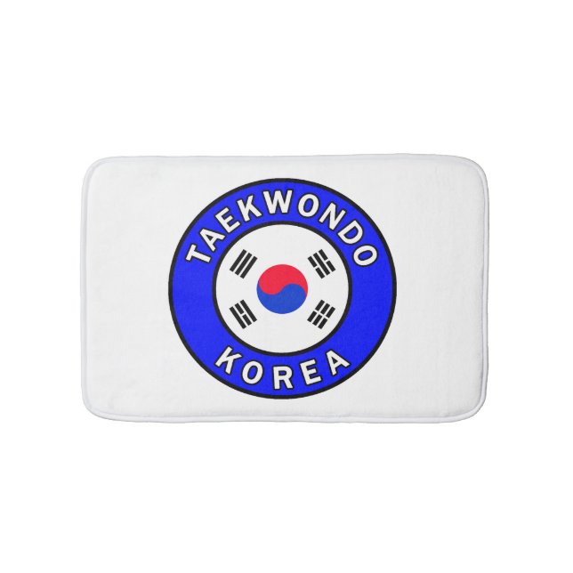 Tapis De Bain Taekwondo Corée (Devant)