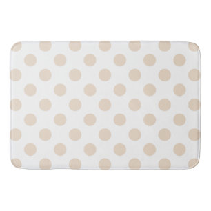 Tapis De Bain Tan pois