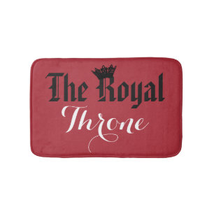 Tapis De Bain "Tapis de bain du trône royal"