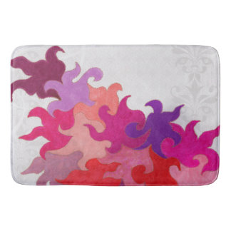 Tapis De Bain Tapis de flamme Abstrait