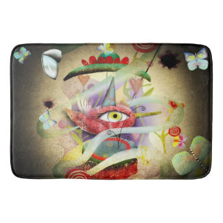 Tapis de bain Tapis d'oiseaux dans le bain
