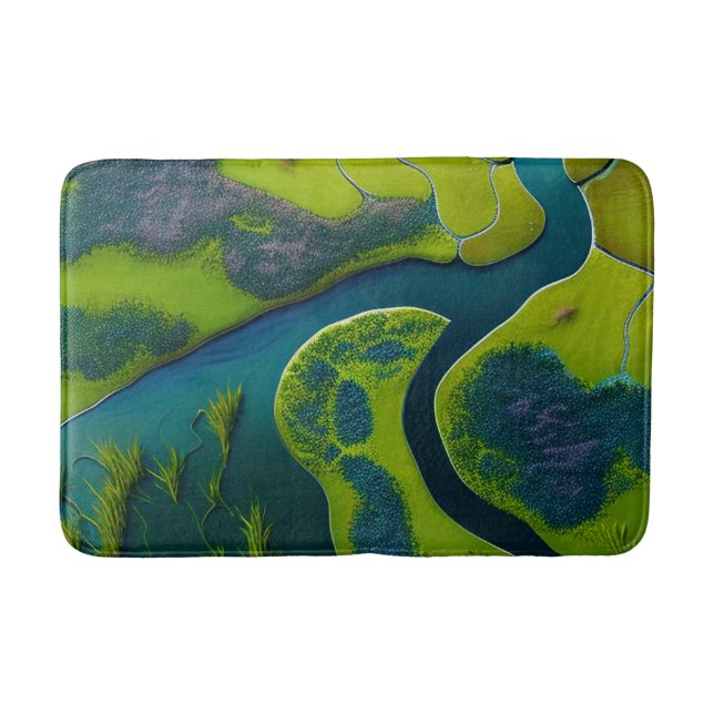 Tapis De Bain Tapisserie de la nature (Devant)