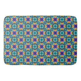 Tapis De Bain Tapisserie Fleurie Aurorale