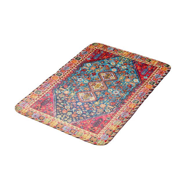 Tapis De Bain Tapisserie intemporelle : Patrimoine marocain colo (Angle)