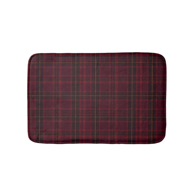 Tapis De Bain Tartan Bourguignon Élégant (Devant)