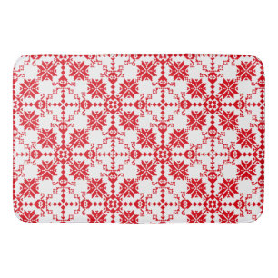 Tapis De Bain Tartlau Rouge