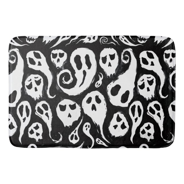 Tapis De Bain Tasse Halloween (Devant)