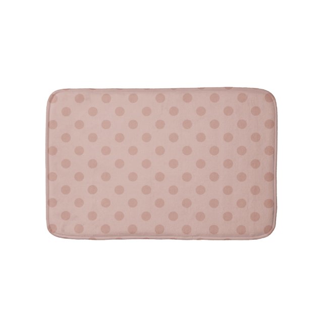 Tapis De Bain Taupe flou/couverture rose de salle de bains de (Devant)