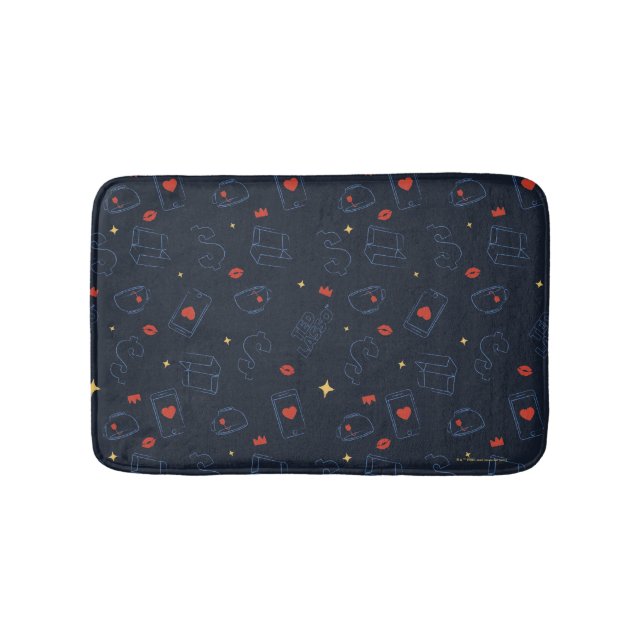 Tapis De Bain Ted Lasso | Tea et biscuit Icon Toss Motif (Devant)