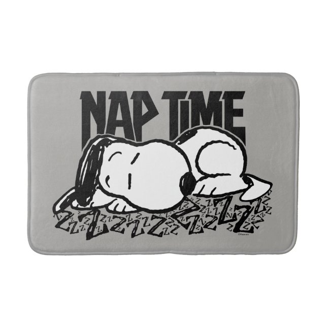 Tapis De Bain Tee - shirt | Snoopy Nap Time (Devant)