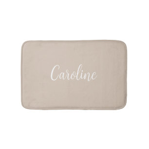 Tapis De Bain Tendance couleur douce Nom de la couche de bain
