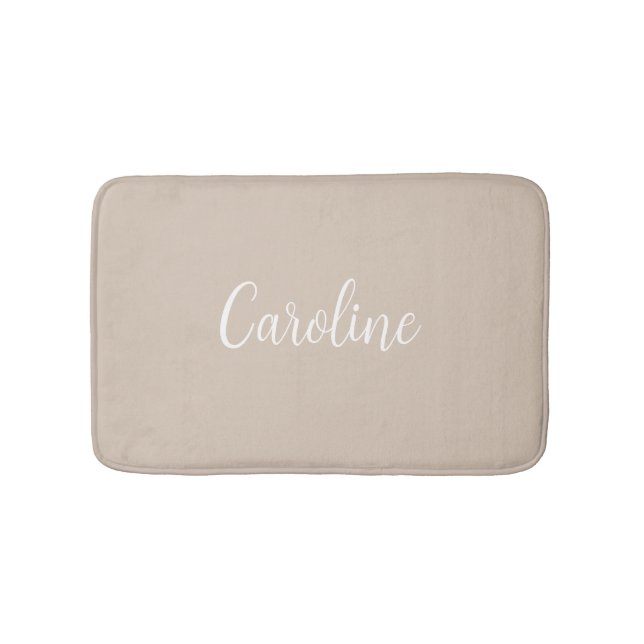 Tapis De Bain Tendance couleur douce Nom de la couche de bain (Devant)