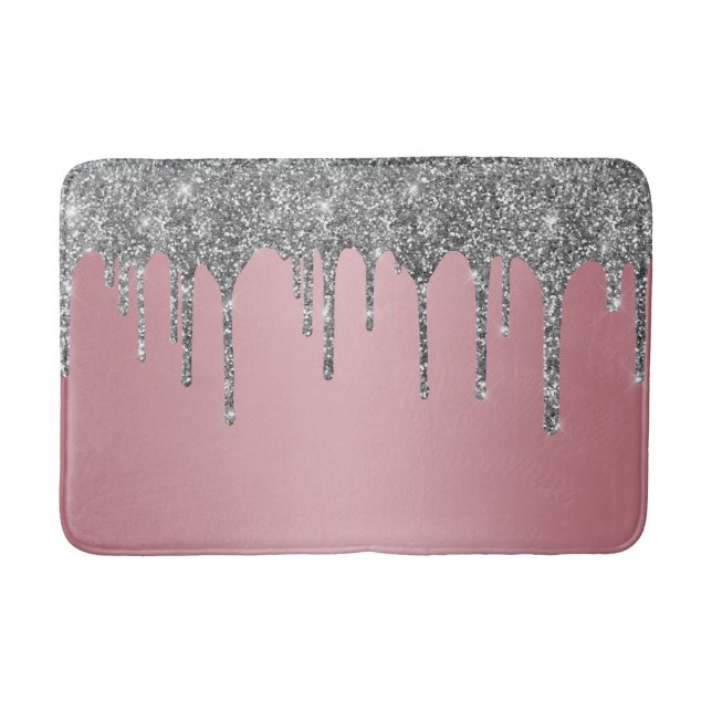 Tapis De Bain Tendance Rose Gold Rose Parties scintillant Driver (Devant)