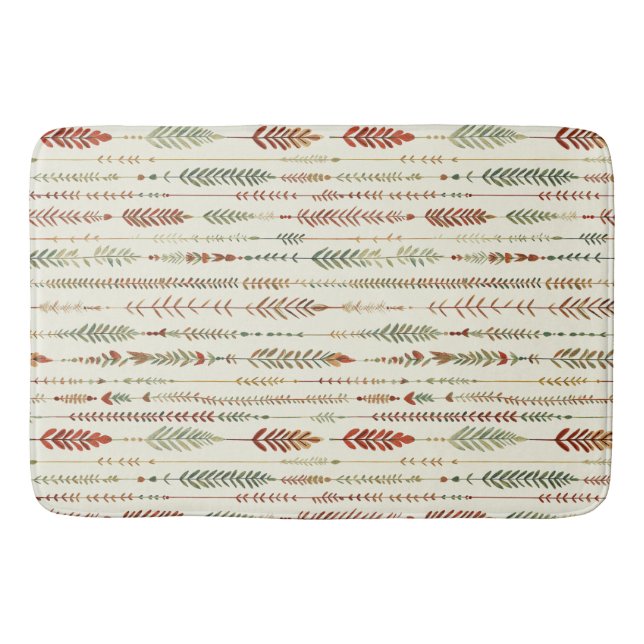 Tapis De Bain Terra Cotta Boho Sud-Ouest (Devant)