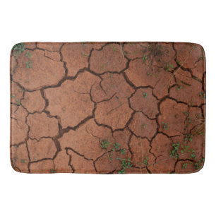 Tapis De Bain terrain sec et fissuré