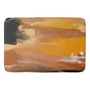 Tapis De Bain Terre Abstraite