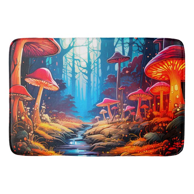 Tapis De Bain Terre des champignons (Devant)