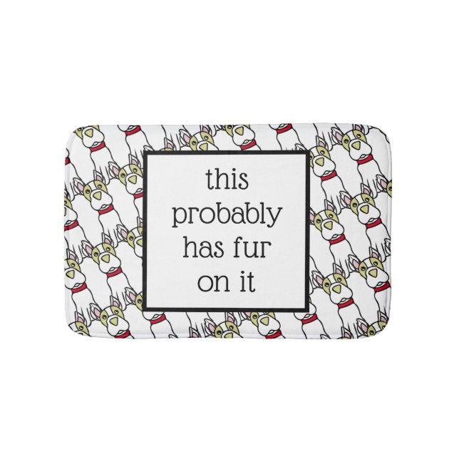 Tapis De Bain Terrier de Funny (Devant)