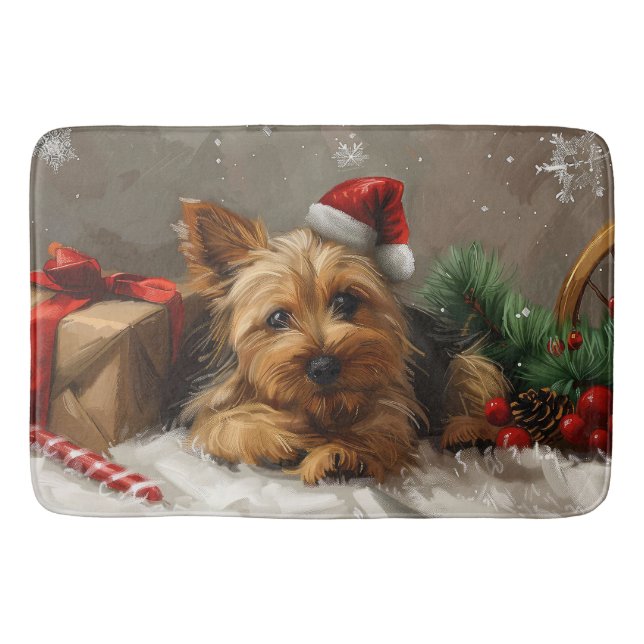 Tapis De Bain Tervier Australien Noël Fête de Noël (Devant)