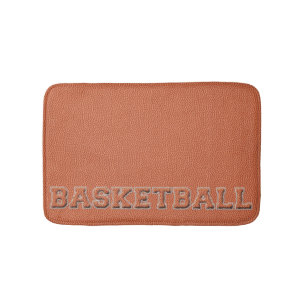 Tapis De Bain Texte et texture du basket-ball