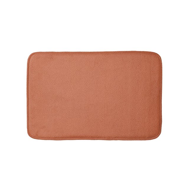 Tapis De Bain Texture de basket-ball (Devant)