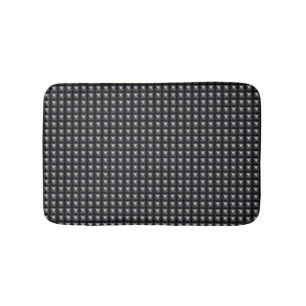 Tapis De Bain Texture en acier cloutée