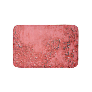 Tapis De Bain Texture vintage du mur de fer rouillé
