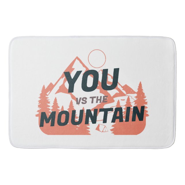 Tapis De Bain The Mountains are calling and I must go (Devant)