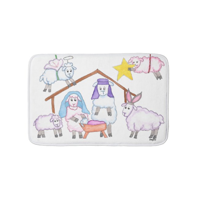 Tapis De Bain Théâtre de Noël (Devant)