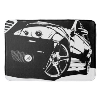 Tapis De Bain Thème Masculine Car Hommes