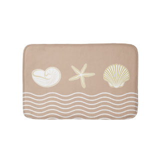 Tapis De Bain Thème Tropical de Plage
