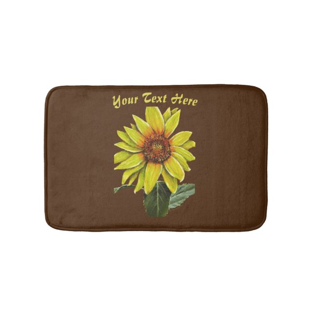 Tapis De Bain Thermes de tournesol (Devant)