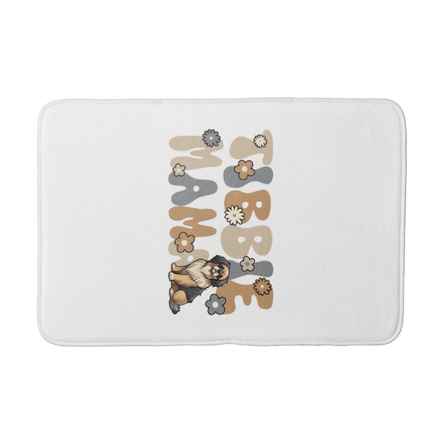 Tapis De Bain Tibétain Spaniel Groovy Tibbie Maman (Devant)
