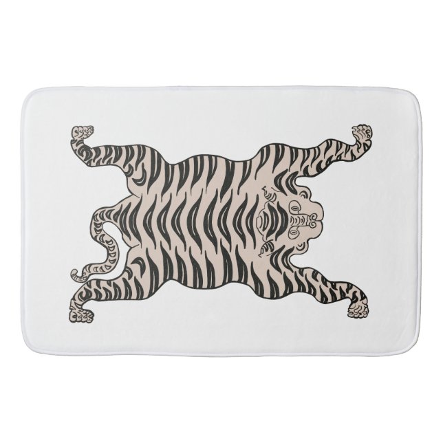 Tapis De Bain Tigre blanc (Devant)