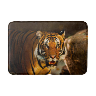 Tapis De Bain Tigre de gros plan Extraordinaire